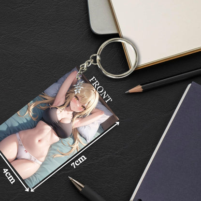 HENTAI Anime Unique Style 4 pcs Combo Keychain