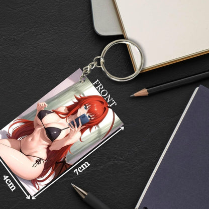 HENTAI Anime Unique Style 4 pcs Combo Keychain