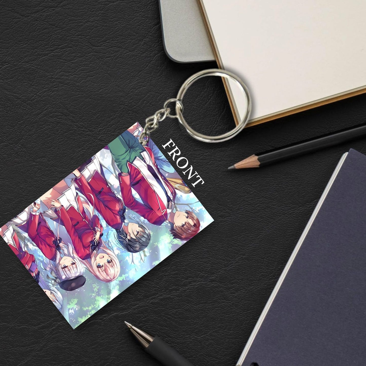 CLASSROOM OF THE ELITE Anime Unique Style 4 pcs Combo Keychain