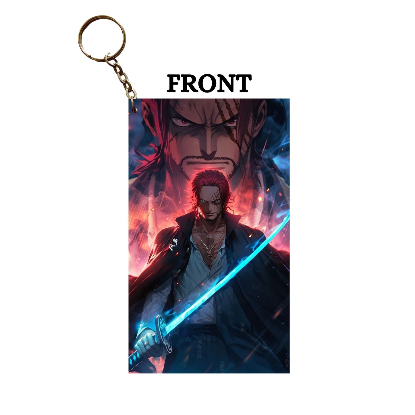 One Piece SHANKS Anime Keychain