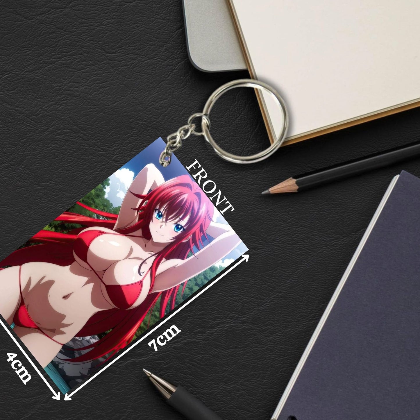 HENTAI Anime Unique Style 4 pcs Combo Keychain