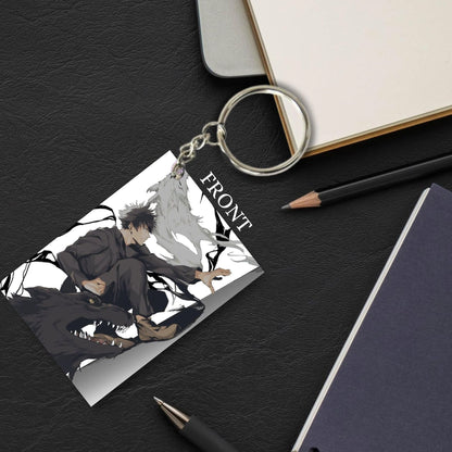 JUJUTSU KAISEN Anime Unique Style 4 pcs Combo Keychain