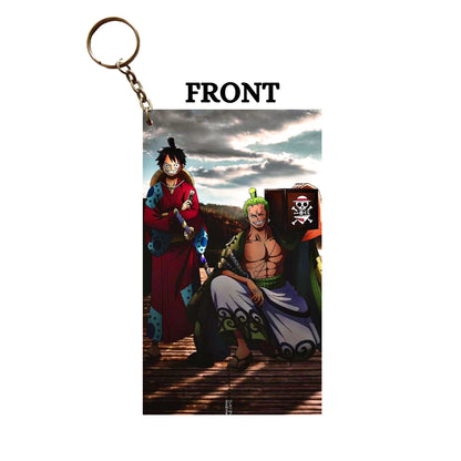 One Piece LUFFY AND ZORO Anime Keychain