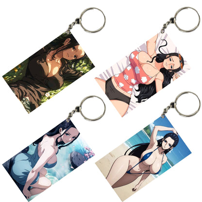 HENTAI Anime Unique Style 4 pcs Combo Keychain