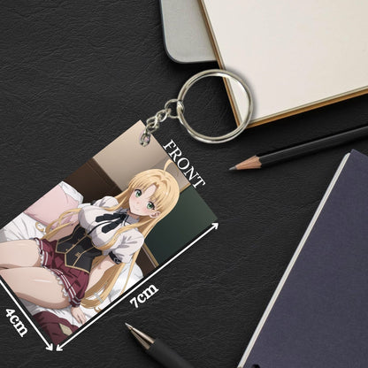 HENTAI Anime Unique Style 4 pcs Combo Keychain