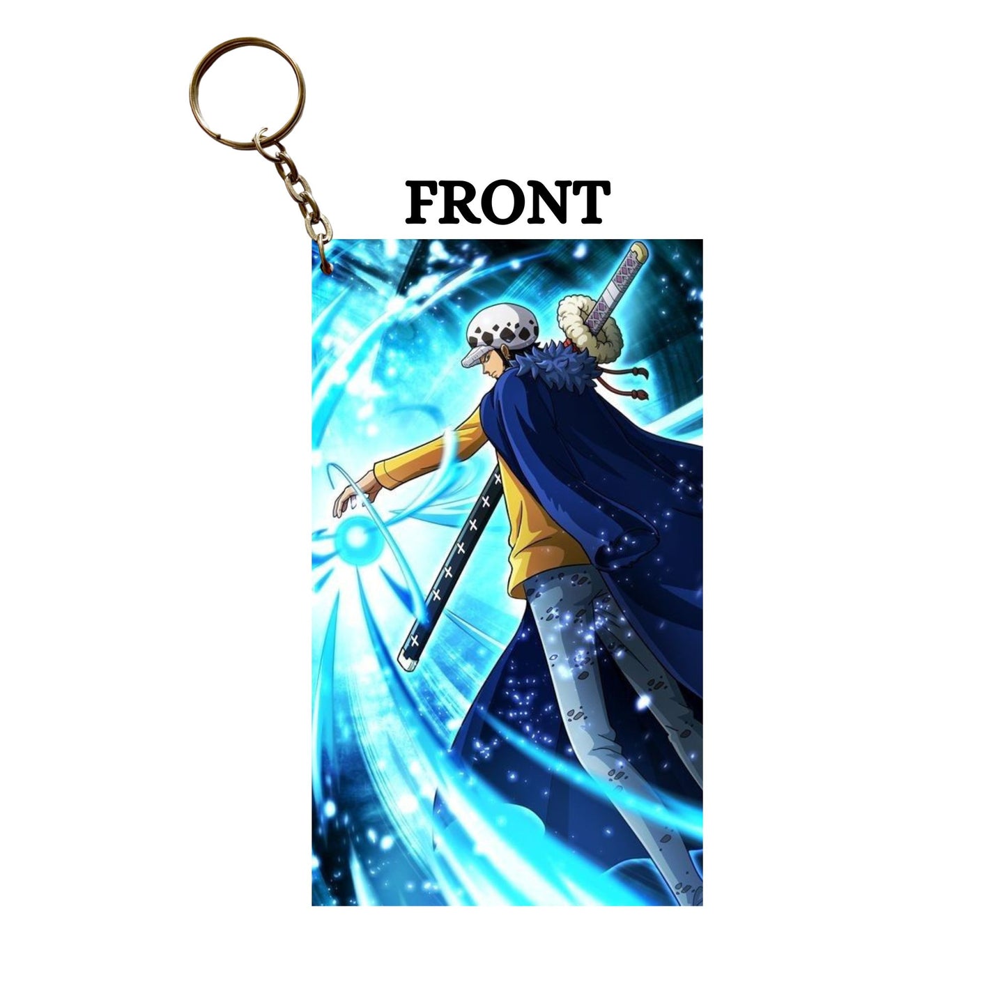 One Piece LAW Anime Keychain