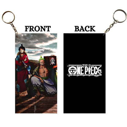 One Piece LUFFY AND ZORO Anime Keychain