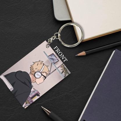 HAIKYU Anime Unique Style 4 pcs Combo Keychain