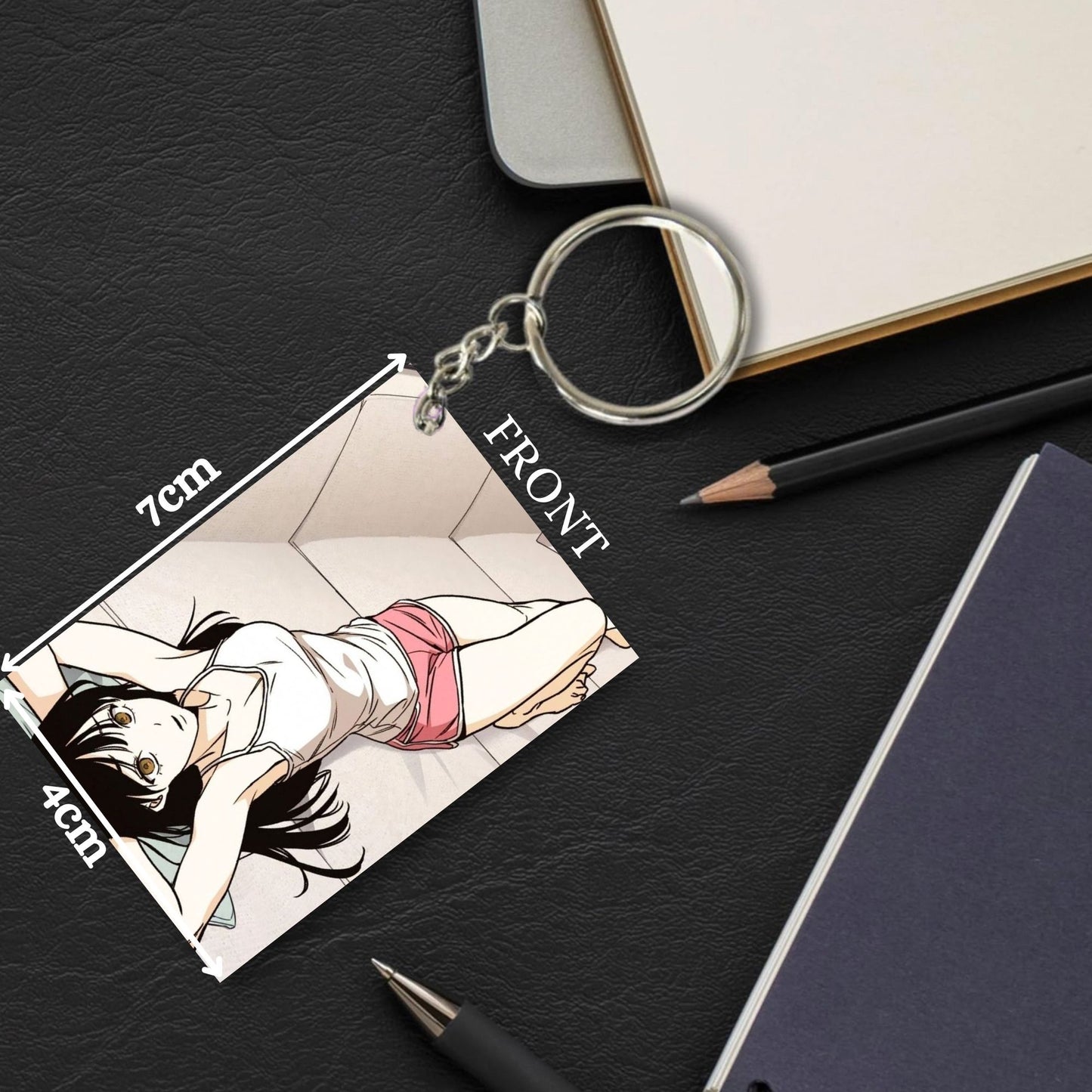 HENTAI Anime Unique Style 4 pcs Combo Keychain