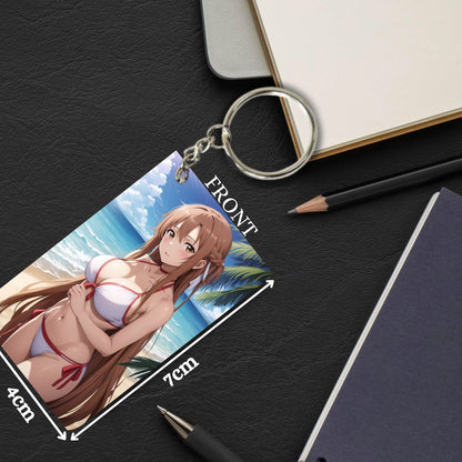 HENTAI Anime Unique Style 4 pcs Combo Keychain