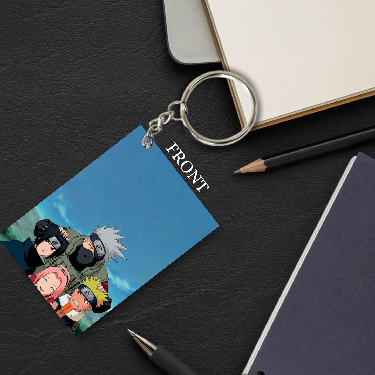 NARUTO Anime Unique Style 4 pcs Combo Keychain