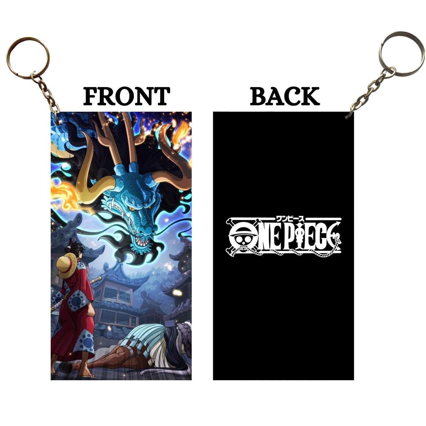 One Piece KAIDO Anime Keychain