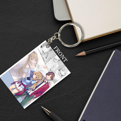 CLASSROOM OF THE ELITE Anime Unique Style 4 pcs Combo Keychain