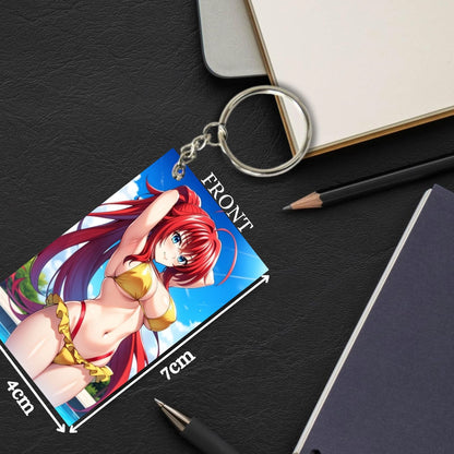 HENTAI Anime Unique Style 4 pcs Combo Keychain