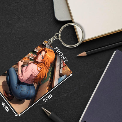 HENTAI Anime Unique Style 4 pcs Combo Keychain