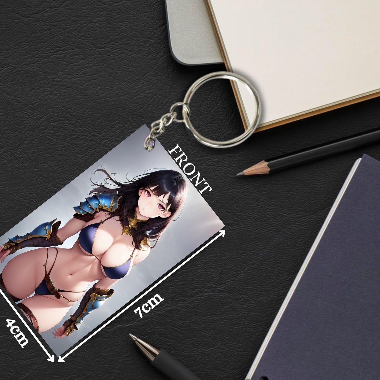 HENTAI Anime Unique Style 4 pcs Combo Keychain