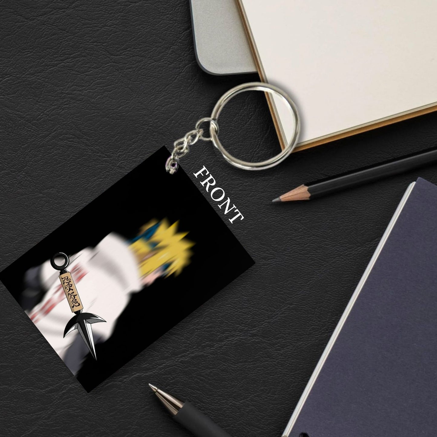 NARUTO Anime Unique Style 4 pcs Combo Keychain