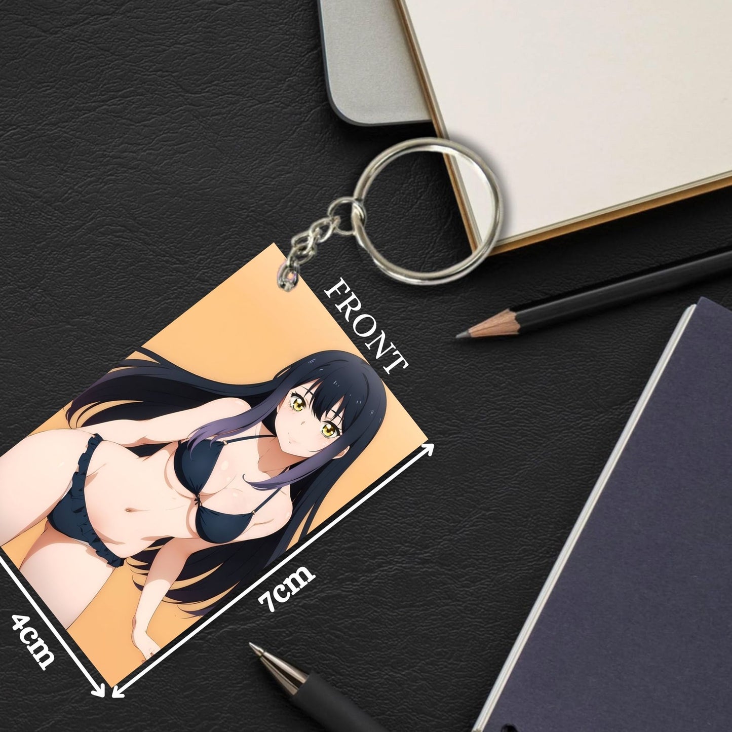 HENTAI Anime Unique Style 4 pcs Combo Keychain