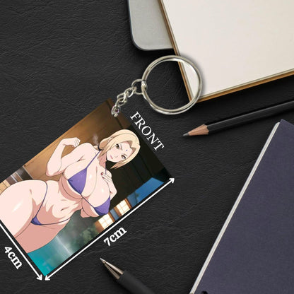 HENTAI Anime Unique Style 4 pcs Combo Keychain