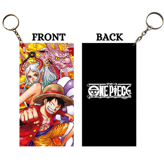 One Piece LUFFY AND YAMATO Anime Keychain