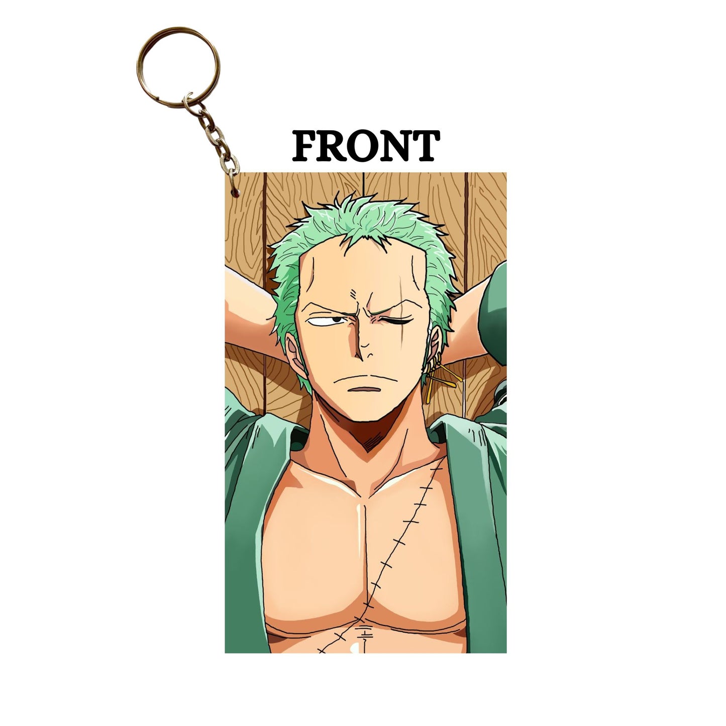 One Piece ZORO Anime Keychain