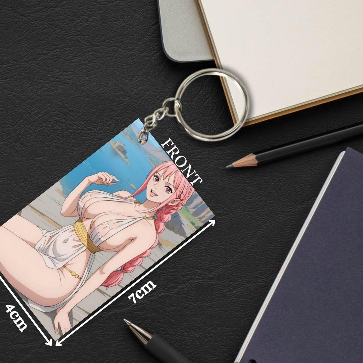 HENTAI Anime Unique Style 4 pcs Combo Keychain