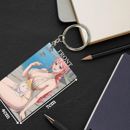 HENTAI Anime Unique Style 4 pcs Combo Keychain