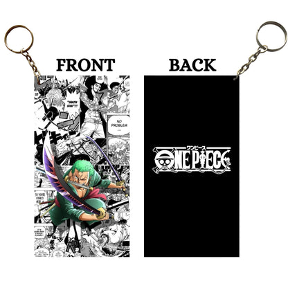 One Piece ZORO Anime Keychain