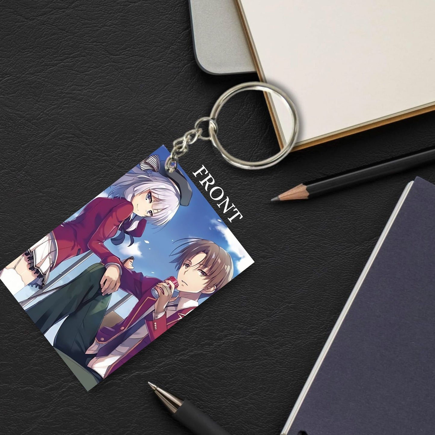 CLASSROOM OF THE ELITE Anime Unique Style 4 pcs Combo Keychain