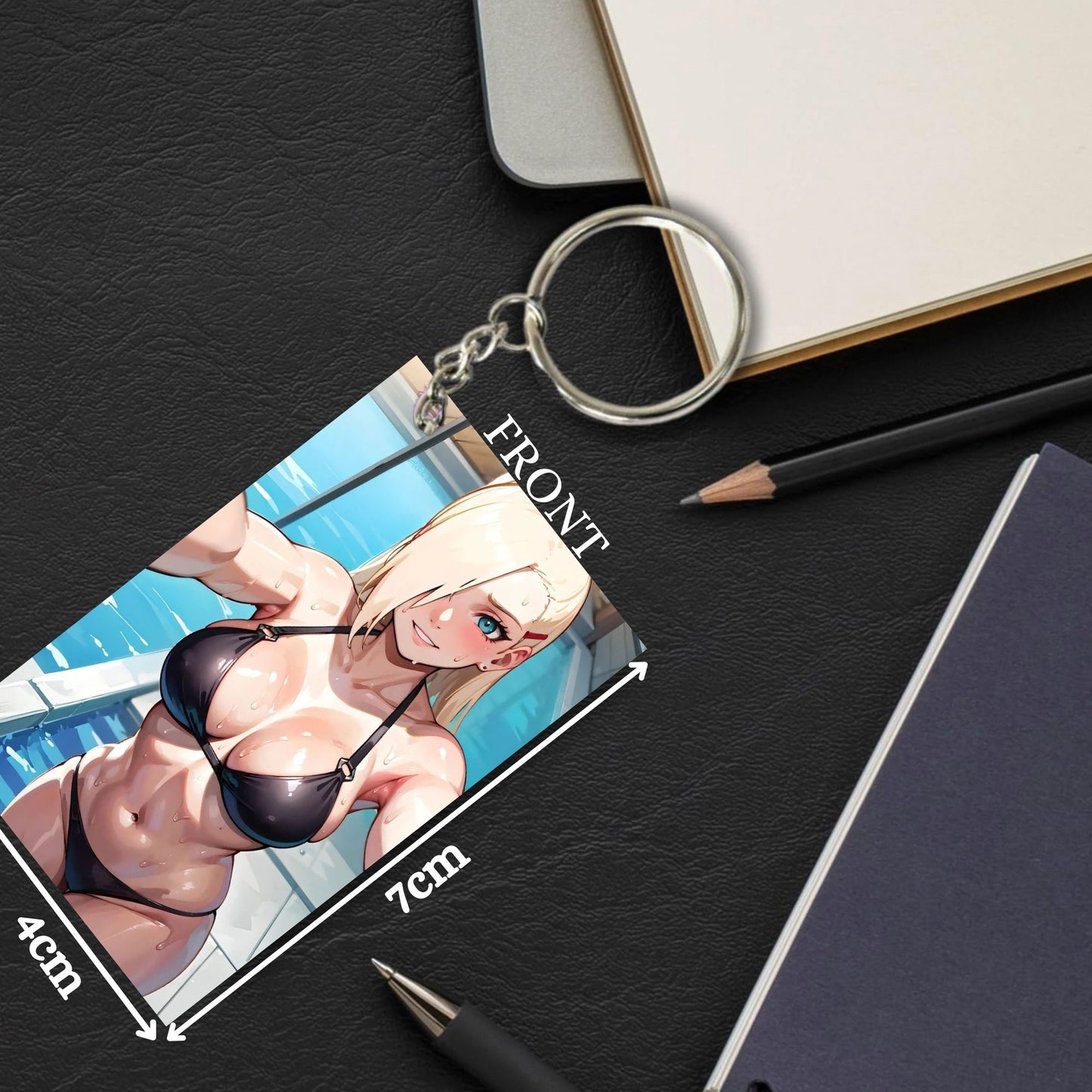 HENTAI Anime Unique Style 4 pcs Combo Keychain