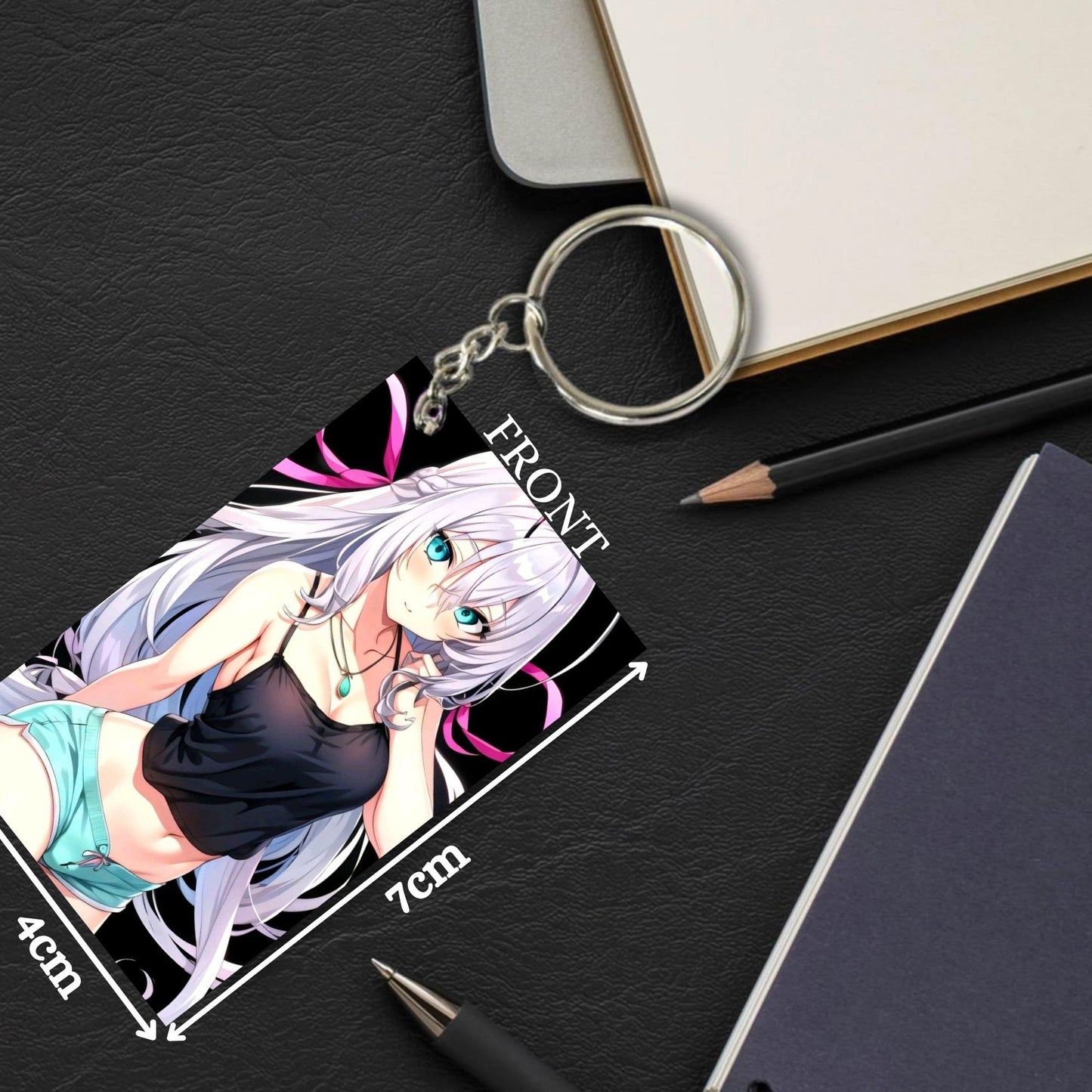 HENTAI Anime Unique Style 4 pcs Combo Keychain