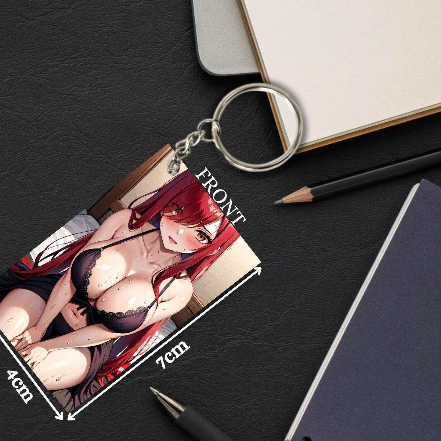 HENTAI Anime Unique Style 4 pcs Combo Keychain