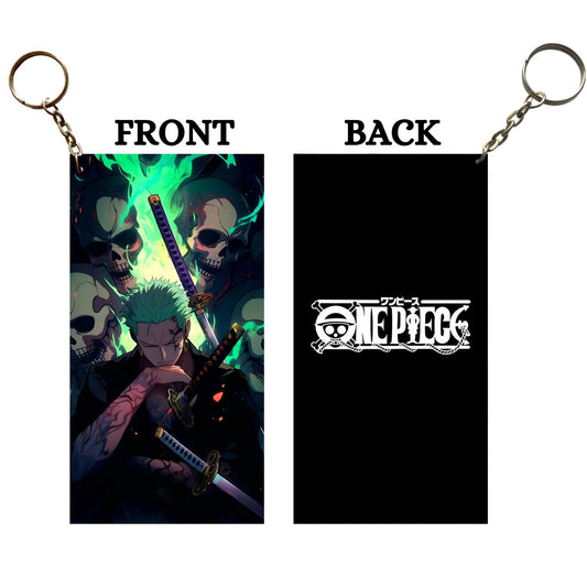 One Piece ZORO Anime Keychain