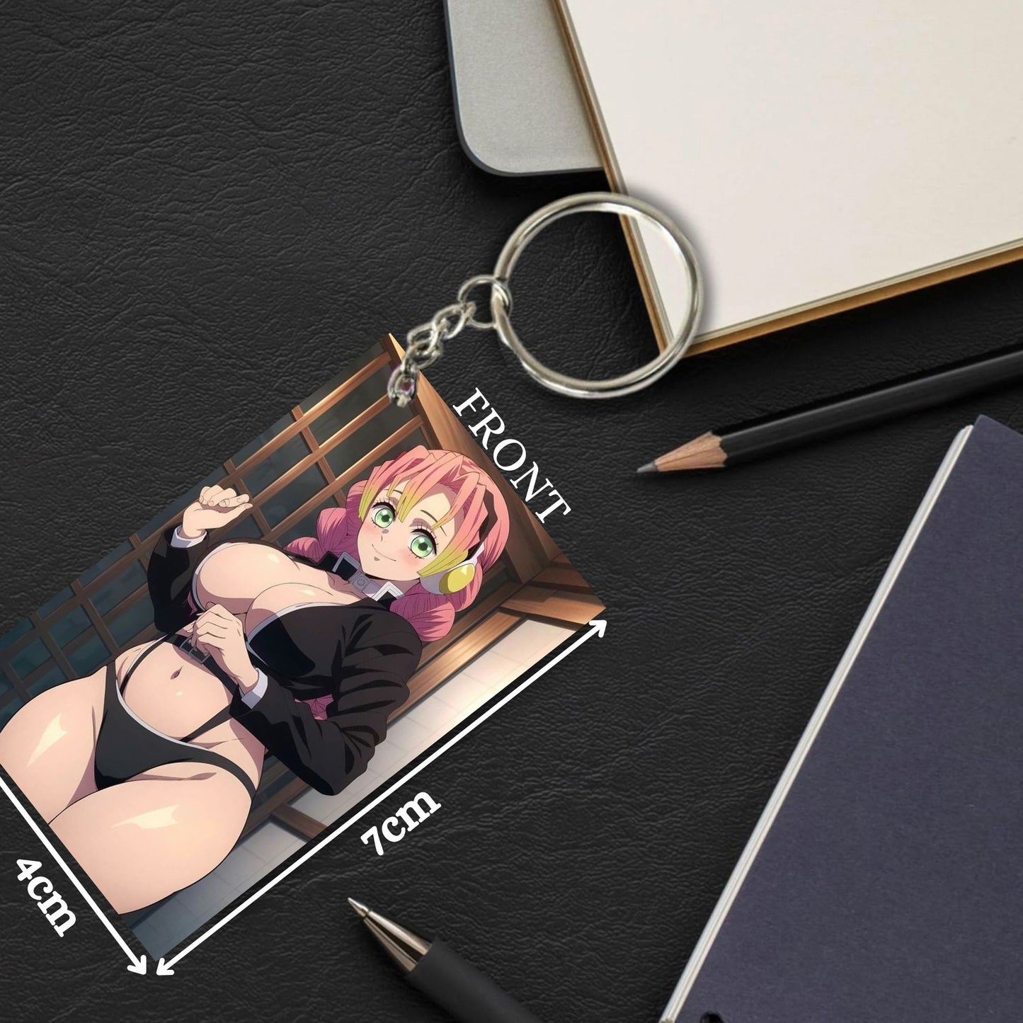 HENTAI Anime Unique Style 4 pcs Combo Keychain