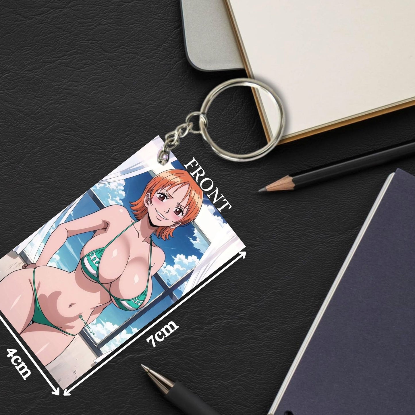 HENTAI Anime Unique Style 4 pcs Combo Keychain