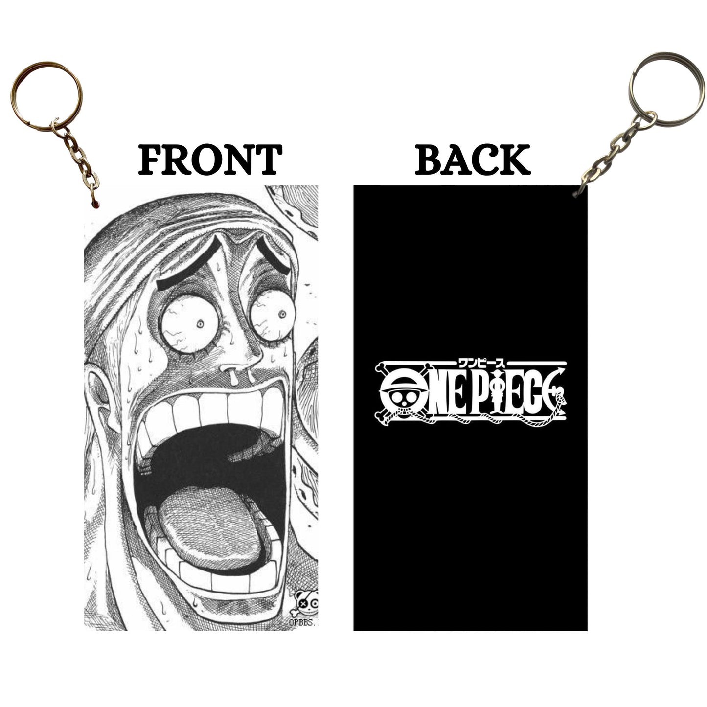 One Piece ENEL Anime Keychain