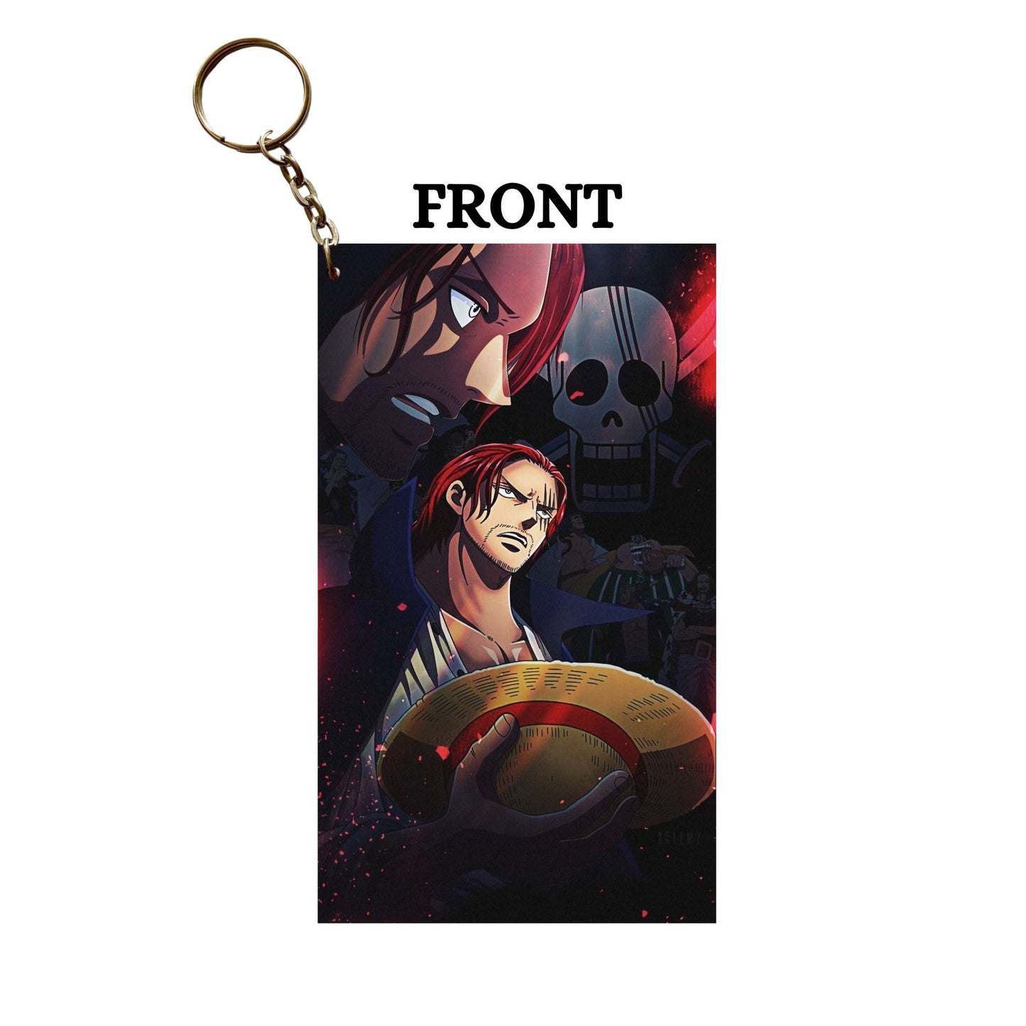 One Piece SHANKS Anime Keychain