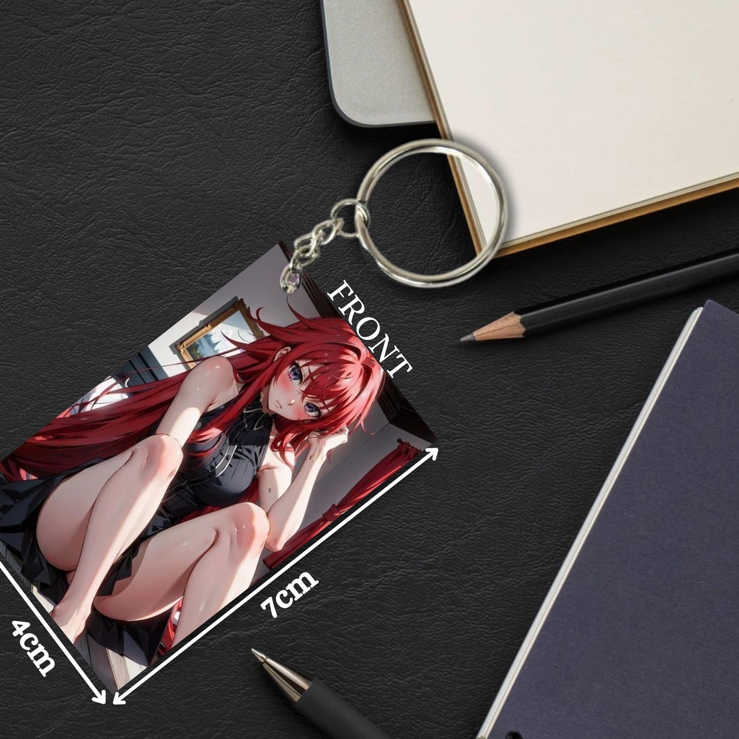 HENTAI Anime Unique Style 4 pcs Combo Keychain