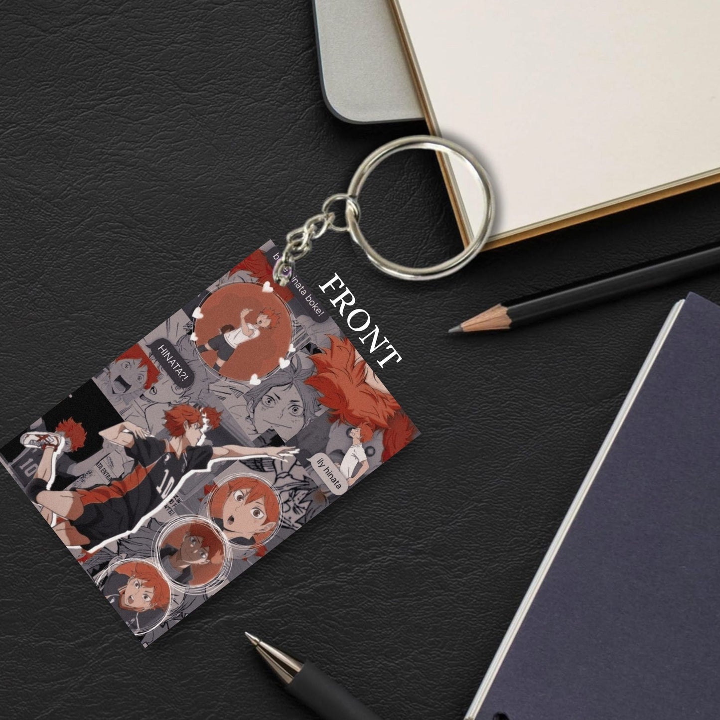 HAIKYU Anime Unique Style 4 pcs Combo Keychain