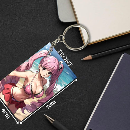 HENTAI Anime Unique Style 4 pcs Combo Keychain