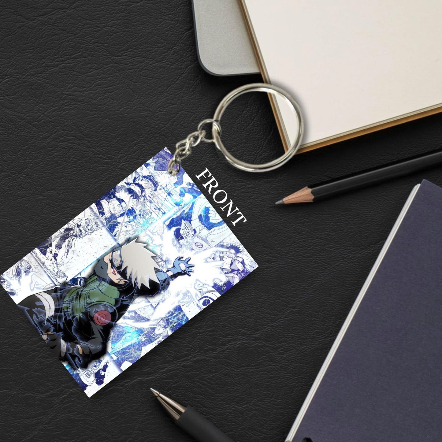 NARUTO Anime Unique Style 4 pcs Combo Keychain