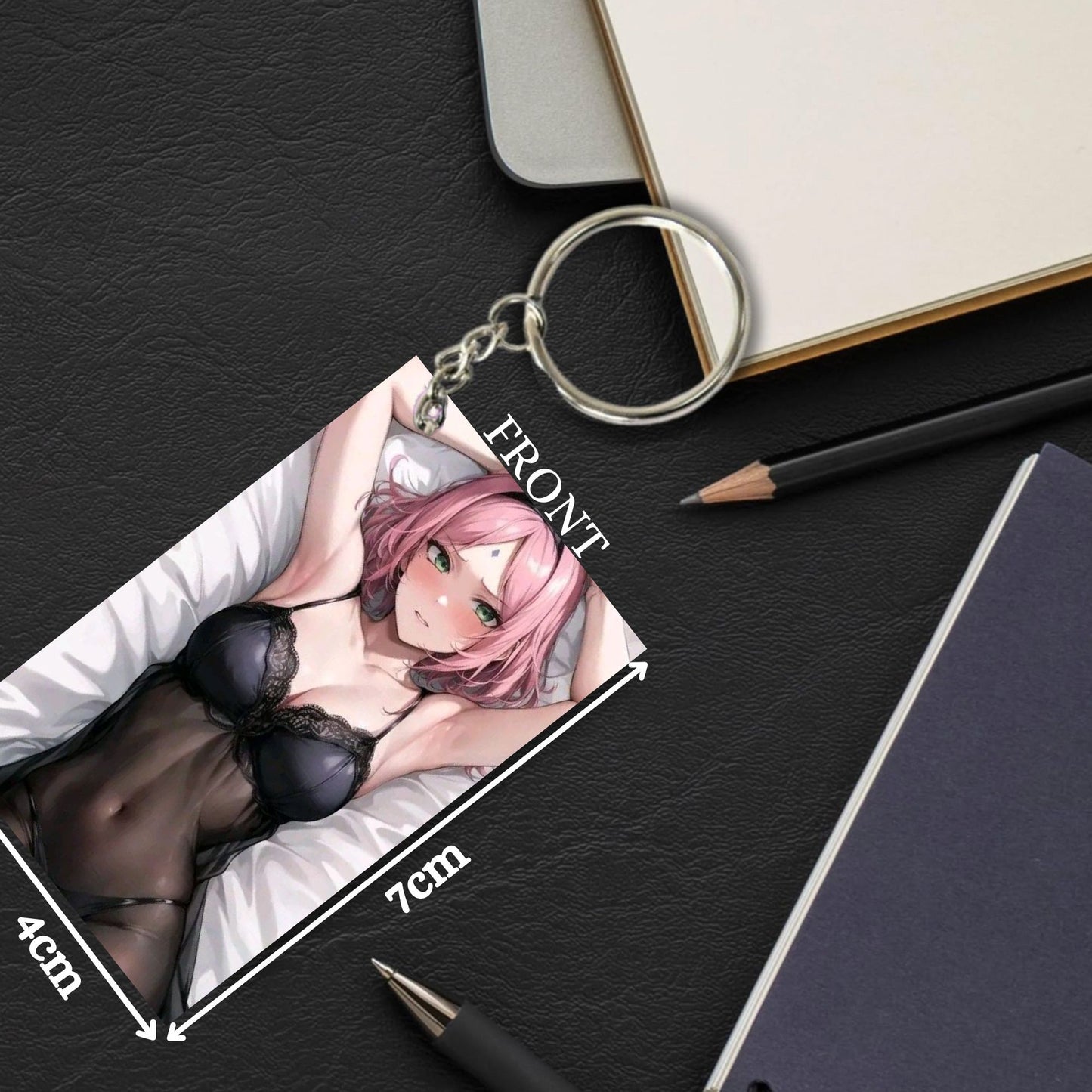 HENTAI Anime Unique Style 4 pcs Combo Keychain