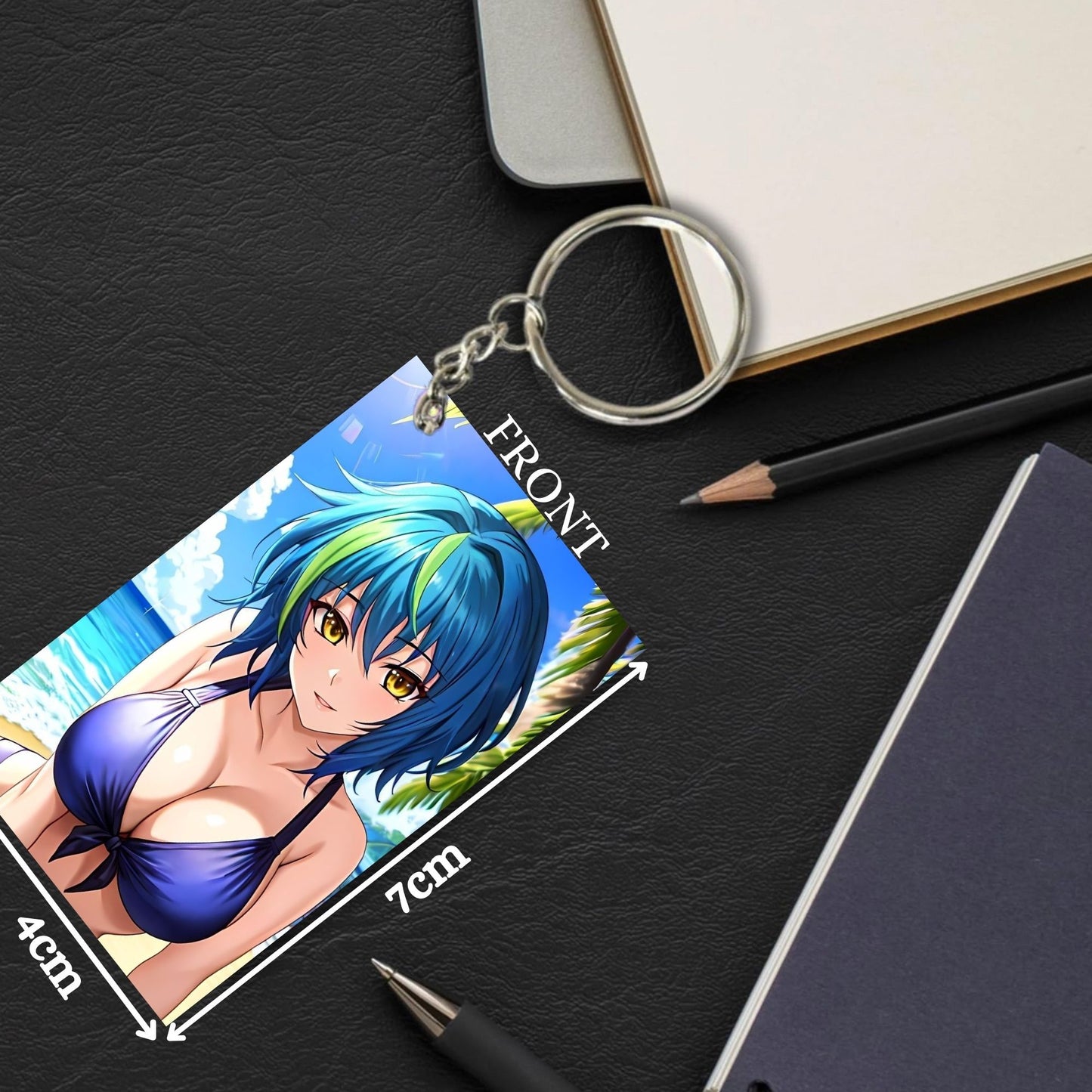 HENTAI Anime Unique Style 4 pcs Combo Keychain