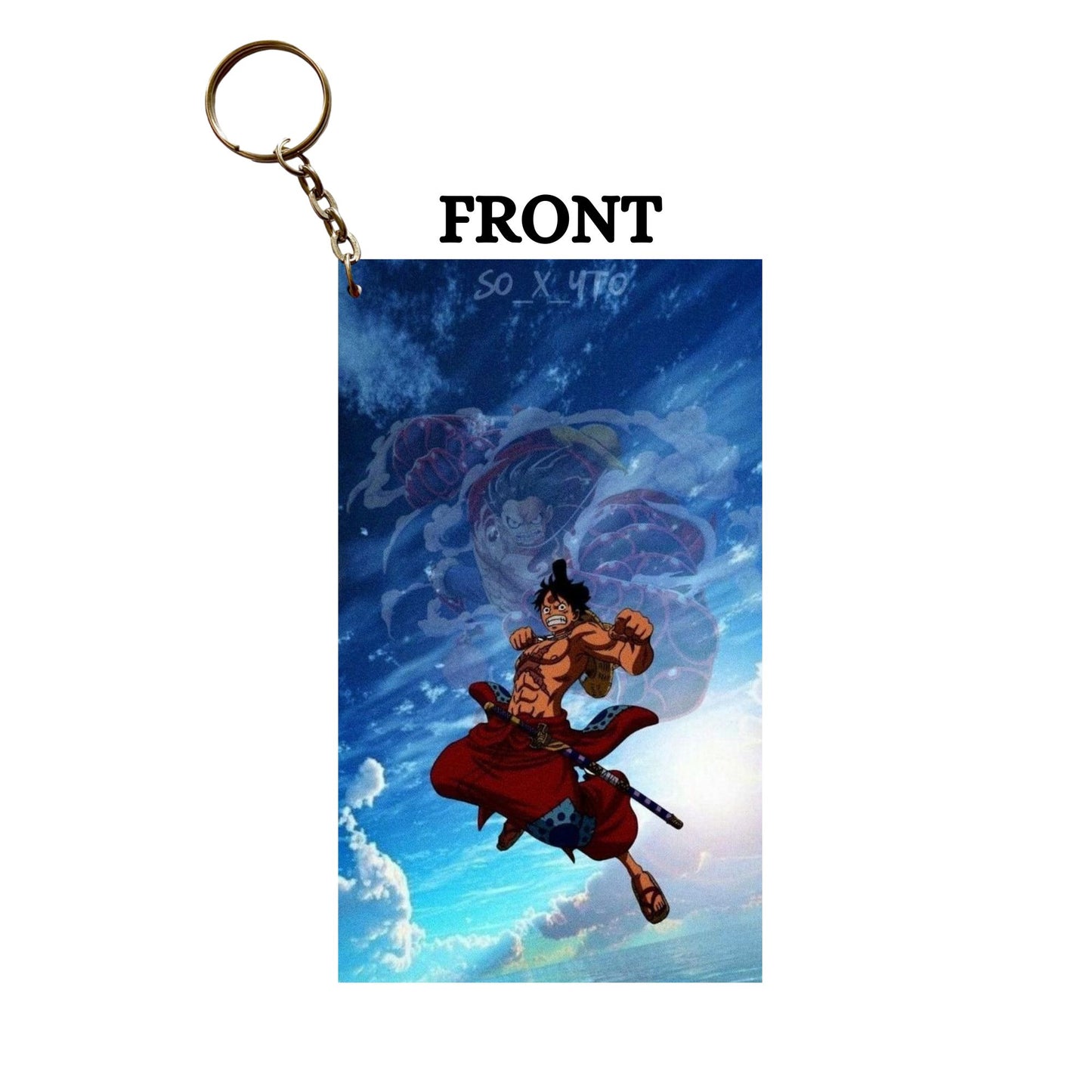 One Piece LUFFY Anime Keychain