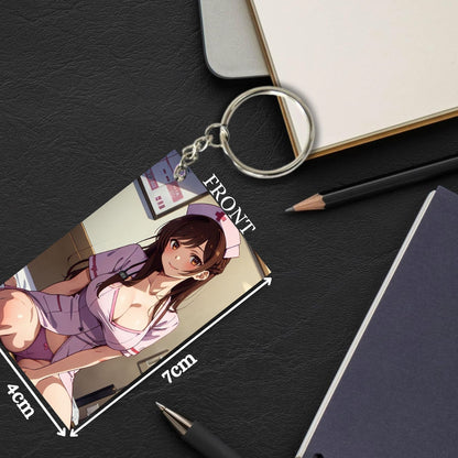 HENTAI Anime Unique Style 4 pcs Combo Keychain