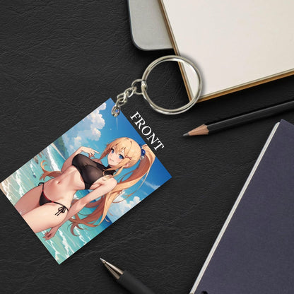 HENTAI Anime Unique Style 4 pcs Combo Keychain