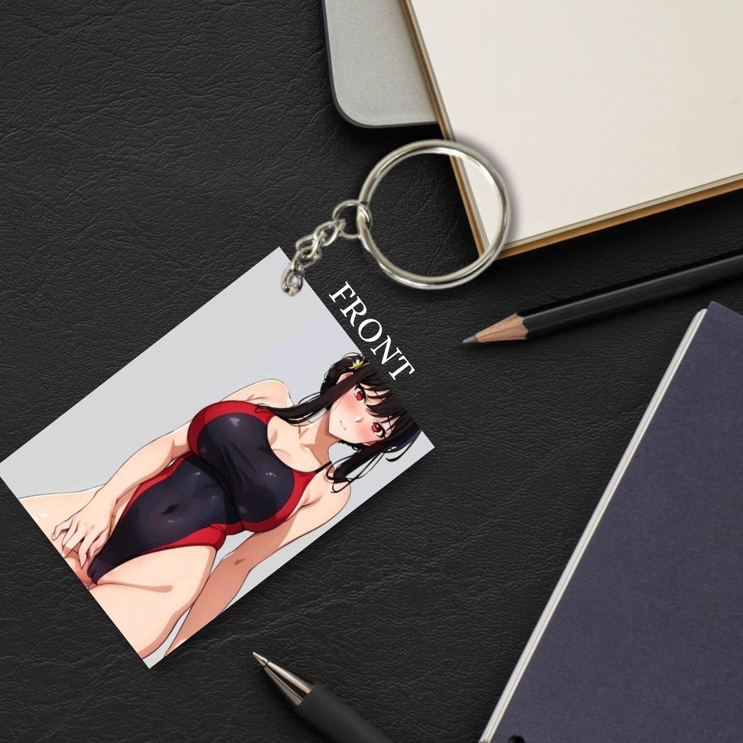 HENTAI Anime Unique Style 4 pcs Combo Keychain