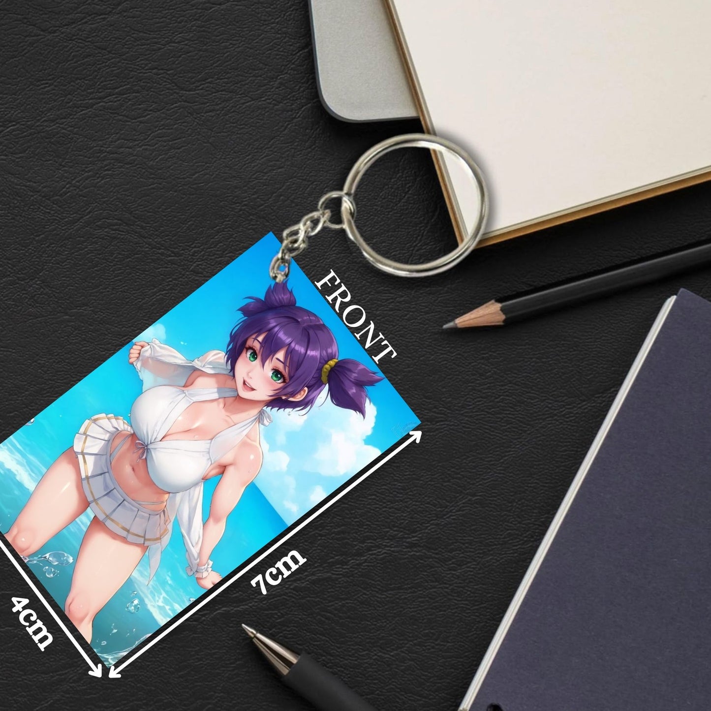 HENTAI Anime Unique Style 4 pcs Combo Keychain