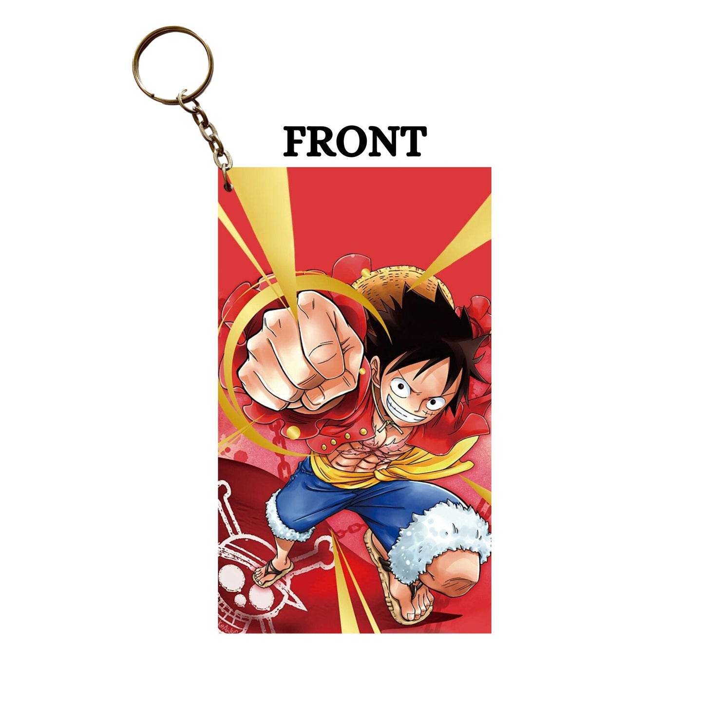 One Piece LUFFY Anime Keychain