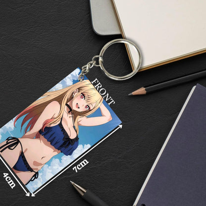 HENTAI Anime Unique Style 4 pcs Combo Keychain